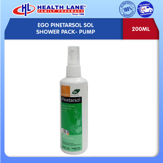 EGO PINETARSOL SOL SHOWER PACK- PUMP (200ML)